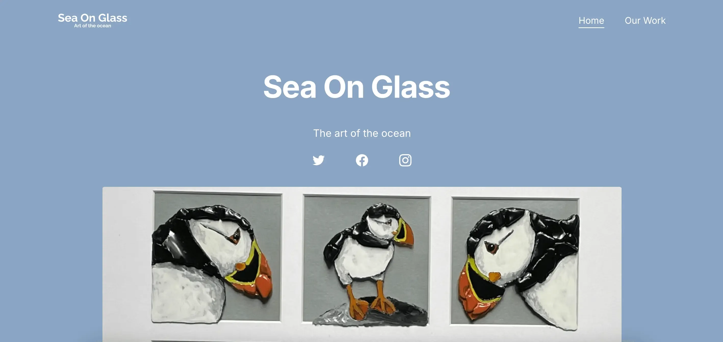 Sea on Glass