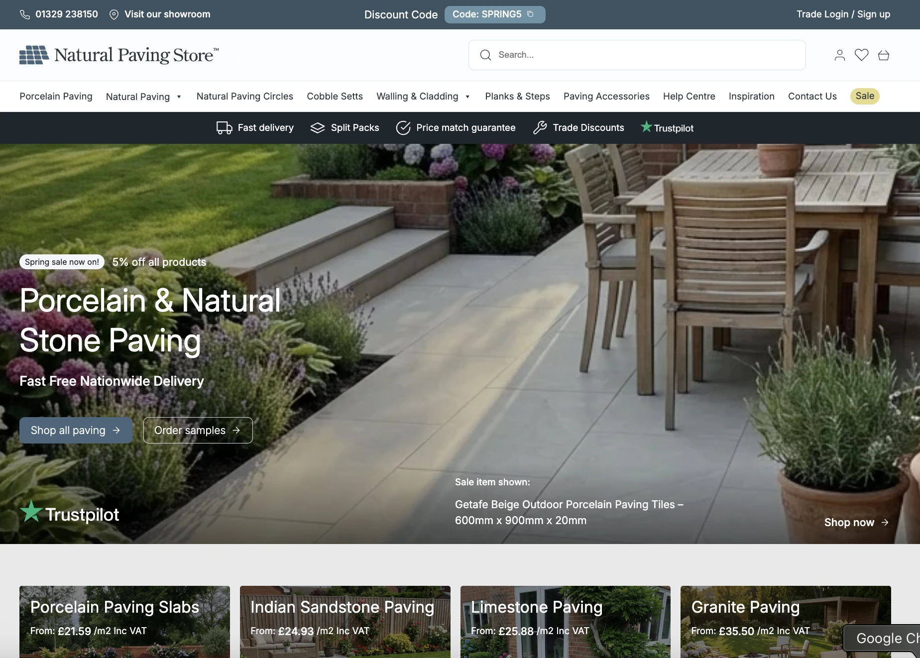 Natural Paving Stores